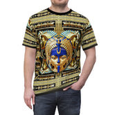 Egyptian Pharaoh T-Shirt Unisex All Over Print Tee Ancient Egyptian Art Unisex T-Shirt  | D20200