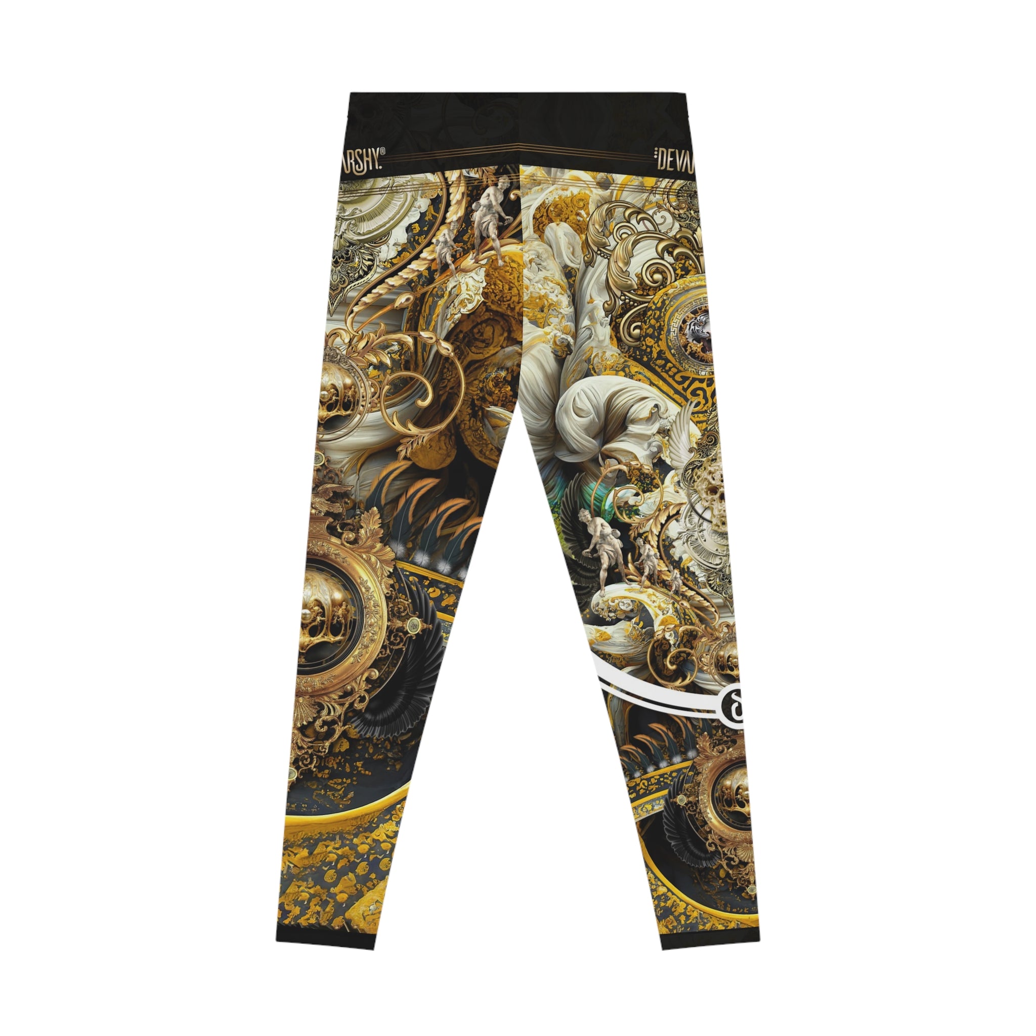 Winsor Regalia Leggings Women Baroque Leggings Lounge Wear Leggings Spandex Leggings Casual Wear | D20121