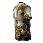 Majestique Baroque T-Shirt Unisex All Over Print Tee Golden Decorative T-Shirt | D20120