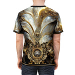 Majestique Baroque T-Shirt Unisex All Over Print Tee Golden Decorative T-Shirt | D20120