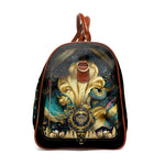 Baroque PU Leather Bag, Royal Atlantis Travel Bag, Faux Leather Luggage, Duffle Bag | RB0086