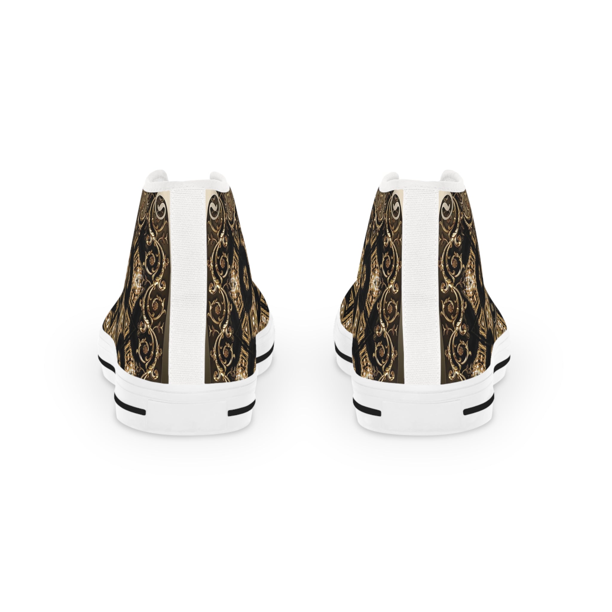 Sacred Geometry Shoes, Trendy High Top Sneakers, Unisex Canvas Shoes, Decorative Hi Tops Shoes, Black Unisex Sneakers  | D20072