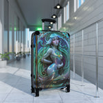 Beautiful Suitcase Art Nouveau Luggage Mucha Art Carry-on Suitcase Hard Shell Suitcase in 3 Sizes | D20178