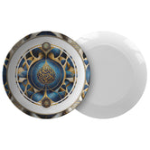 Spiritual Zen Blue ThermoSāf Plate 10" | Microwave /Dishwasher Safe Crockery | 20011