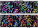 OCTOPUS Upholstery Fabric 3meters 4 Colors & 12 Furnishing Fabrics Underwater Fabric By the Yard | D20025