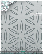 Decorative Floral Grey PREMIUM Curtain Panel, Made to Order on 12 Fabric Options - 10001A