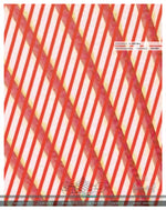 Peach Nazca Lines Printed PREMIUM Curtain Panel. Available on 12 Fabrics. Heavy & Sheer. 100047D