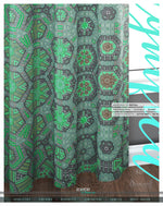 Subtle Casablanca Print PREMIUM Curtain. Available on 12 Fabrics. Made to Order. 100157D