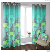 Meditating Buddha Turquoise PREMIUM Curtain Panel. Available on 12 Fabrics. Made to Order. 100285