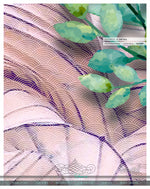 Organic Pink Floral PREMIUM Curtain Panel. Available on 12 Fabrics. Made to Order. 100308
