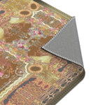 Beige Baroque Floral Area Rug, Available in 3 sizes | D20004