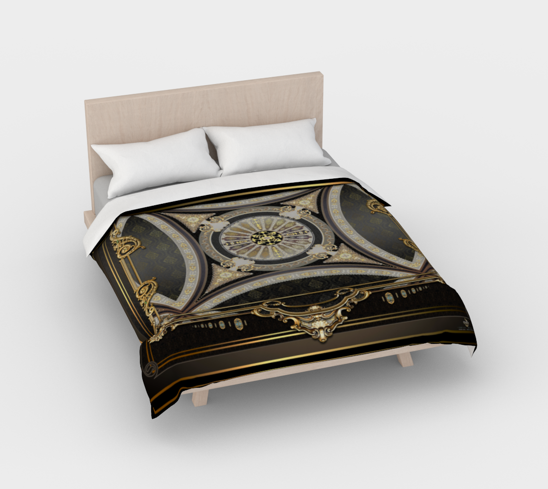Baroque Mandala 100% COTTON SATEEN DUVET Cover King | Queen | Full | Twin sizes. | DEVARSHY HOME. 104921D