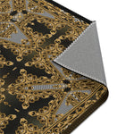 Golden Quad Area Rug, Available in 3 sizes | D20038