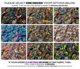 Animal Patterns Apparel Fabric 3Meters+|9 Designs | 8 Fabrics Option | Kids Fabric By the Yard | 028