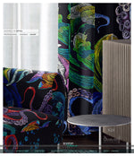OCTOPUS Upholstery Fabric 3meters 4 Colors & 12 Furnishing Fabrics Underwater Fabric By the Yard | D20025