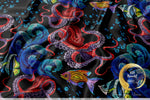 OCTOPUS Upholstery Fabric 3meters 4 Colors & 12 Furnishing Fabrics Underwater Fabric By the Yard | D20025
