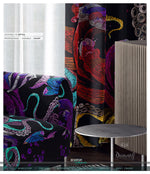 OCTOPUS Upholstery Fabric 3meters 4 Colors & 12 Furnishing Fabrics Underwater Fabric By the Yard | D20025