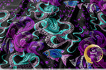 OCTOPUS Upholstery Fabric 3meters 4 Colors & 12 Furnishing Fabrics Underwater Fabric By the Yard | D20025