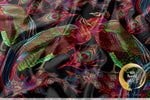 PEACOCK Print Upholstery Fabric 3meters 4 Colors & 12 Furnishing Fabrics Peacock Fabric By the Yard | D20029