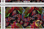 PEACOCK Print Upholstery Fabric 3meters 4 Colors & 12 Furnishing Fabrics Peacock Fabric By the Yard | D20029