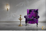 PEACOCK Print Upholstery Fabric 3meters 4 Colors & 12 Furnishing Fabrics Peacock Fabric By the Yard | D20029