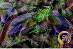 PEACOCK Print Upholstery Fabric 3meters 4 Colors & 12 Furnishing Fabrics Peacock Fabric By the Yard | D20029