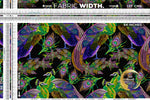PEACOCK Print Upholstery Fabric 3meters 4 Colors & 12 Furnishing Fabrics Peacock Fabric By the Yard | D20029