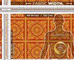 Opulent Gold Apparel Fabric 3Meters+, 9 Designs | 8 Fabrics Options | Baroque Fabric By the Yard | 023B