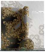 Russian Baroque Upholstery Fabric 3meters 4 Designs & 12 Furnishing Fabrics Decorative Gold Fabric By the Yard  | D20037