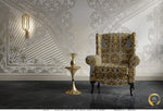 Russian Baroque Upholstery Fabric 3meters 4 Designs & 12 Furnishing Fabrics Decorative Gold Fabric By the Yard  | D20037