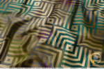 Abstract Square Upholstery Fabric 3meters 4 Colors & 12 Furnishing Fabrics Geometric Pattern Fabric By the Yard | D20097