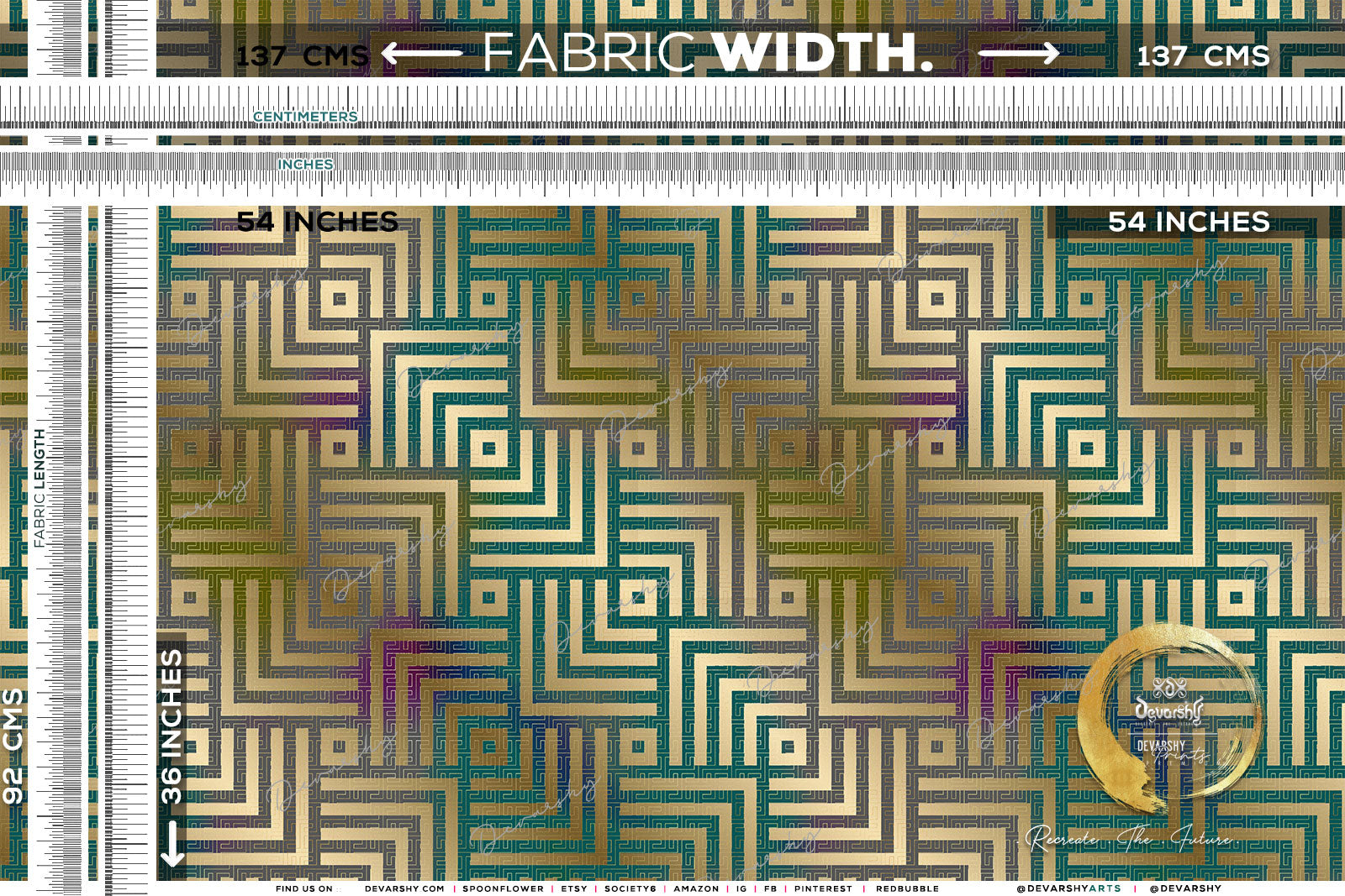 Abstract Square Upholstery Fabric 3meters 4 Colors & 12 Furnishing Fabrics Geometric Pattern Fabric By the Yard | D20097