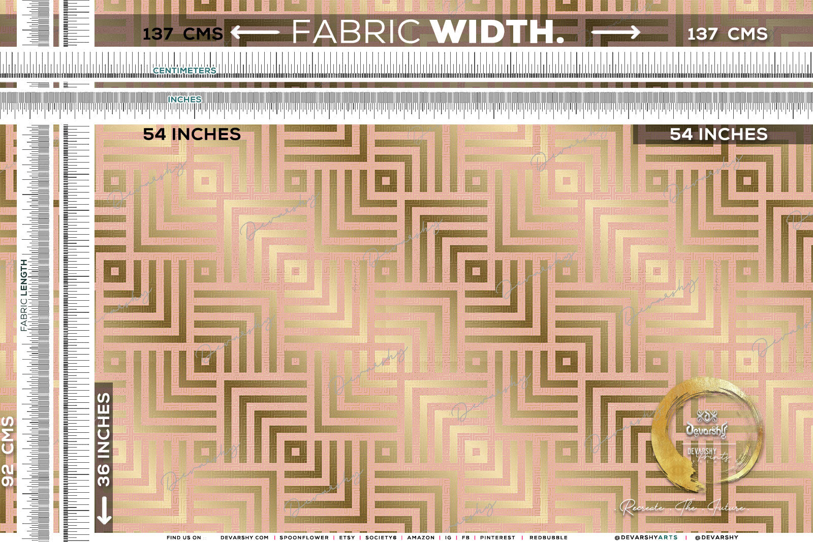 Abstract Square Upholstery Fabric 3meters 4 Colors & 12 Furnishing Fabrics Geometric Pattern Fabric By the Yard | D20097
