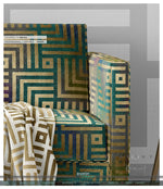 Abstract Square Upholstery Fabric 3meters 4 Colors & 12 Furnishing Fabrics Geometric Pattern Fabric By the Yard | D20097