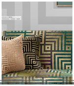 Abstract Square Upholstery Fabric 3meters 4 Colors & 12 Furnishing Fabrics Geometric Pattern Fabric By the Yard | D20097