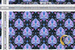 Blue Paisleys Upholstery Fabric 3meters 4 Designs & 12 Fabric Options Floral Furnishing Fabrics By the Yard | D20109