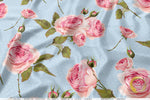 Pink Florals Apparel Fabric 3Meters+, 9 Designs | 8 Fabrics Option | Fabric By the Yard | D20135