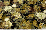 Flowers Apparel Fabric 3Meters+, 9 Designs | 8 Fabrics Option | Fabric By the Yard | D20152