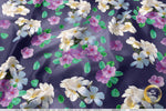 Flowers Apparel Fabric 3Meters+, 9 Designs | 8 Fabrics Option | Fabric By the Yard | D20152