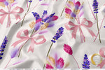 Vibrant Florals Apparel Fabric 3Meters+, 9 Designs | 8 Fabrics Option | Fabric By the Yard | D20181