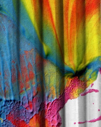 Splashes of Colors Premium Whiteout Curtain Panels, 2 Pcs - 1005A.