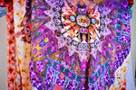 Devarshy Digital print Pearls Design Short Pure Silk Kaftan -1004 A , Apparel - DEVARSHY, DEVARSHY
 - 4
