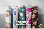 Roses Apparel Fabric 3Meters+, 9 Designs | 8 Fabrics Option | Fabric By the Yard | D20134