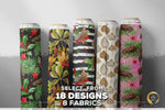 Xmas Florals Apparel Fabric 3Meters+, 9 Designs | 8 Fabrics Option | Fabric By the Yard | 072
