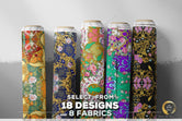 Ornate Florals Apparel Fabric 3Meters+, 6 Designs | 8 Fabrics Option | Baroque Fabric By the Yard | 044