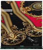 Opulence of Sicily Red Area Rug, Available in 3 sizes | 100338