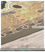 Decorative Floral Area Rug Available in 3 sizes | D20002