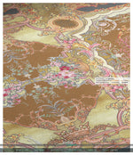 Beige Baroque Floral Area Rug, Available in 3 sizes | D20004