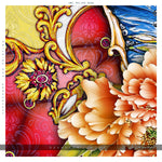 Baroque Royal Red Printed Duvet Cover, Luxury Bed Linen, Twin, Queen, King Bedding, Devarshy Home, GT