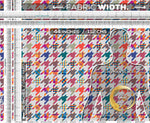 HOUNDSTOOTH Apparel Fabric 3Meters+, 9 Designs | 8 Fabrics Option | Checks Fabric By the Yard | 032